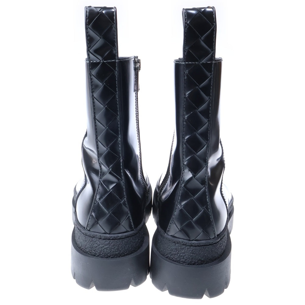 BOTTEGA VENETA(ボッテガヴェネタ) Highway Ankle Boots ハイウェイ サイド ジップアップ アンクルブーツ ブラック