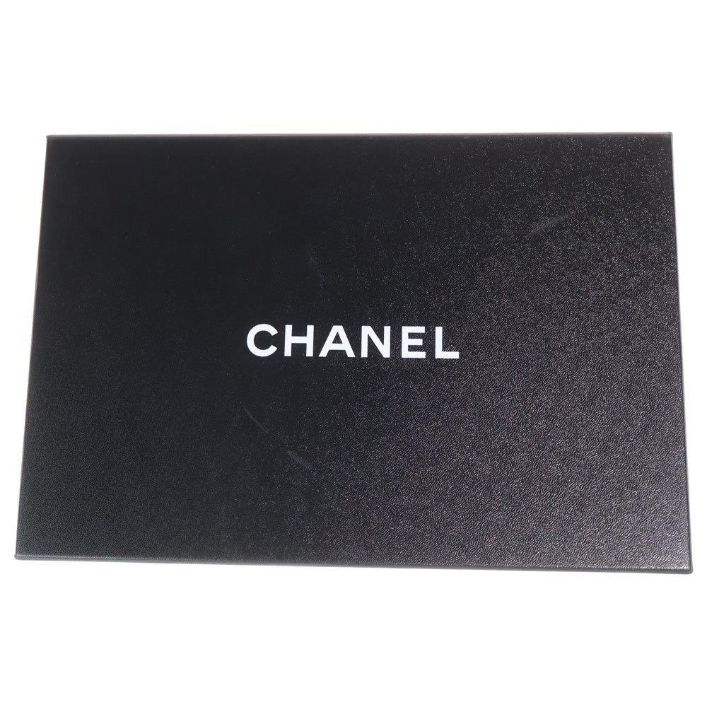 CHANEL(シャネル) Leather Flower Motif レザーフラワーモチーフ ヒールサンダル ブラック G46359 レディース