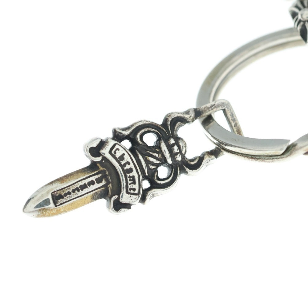 CHROME HEARTS(クロムハーツ) CLP CHN XFANCY-S/ショートエクストラファンシーリンク キーチェーン シルバー BCA073