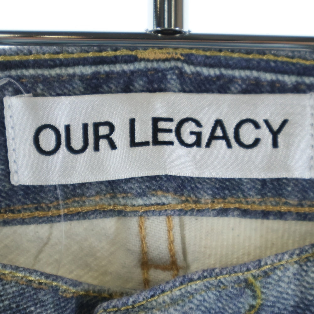 OUR LEGACY(アワーレガシー) THIRD CUT サード カット ストレートデニム パンツ インディゴ M4205TDD
