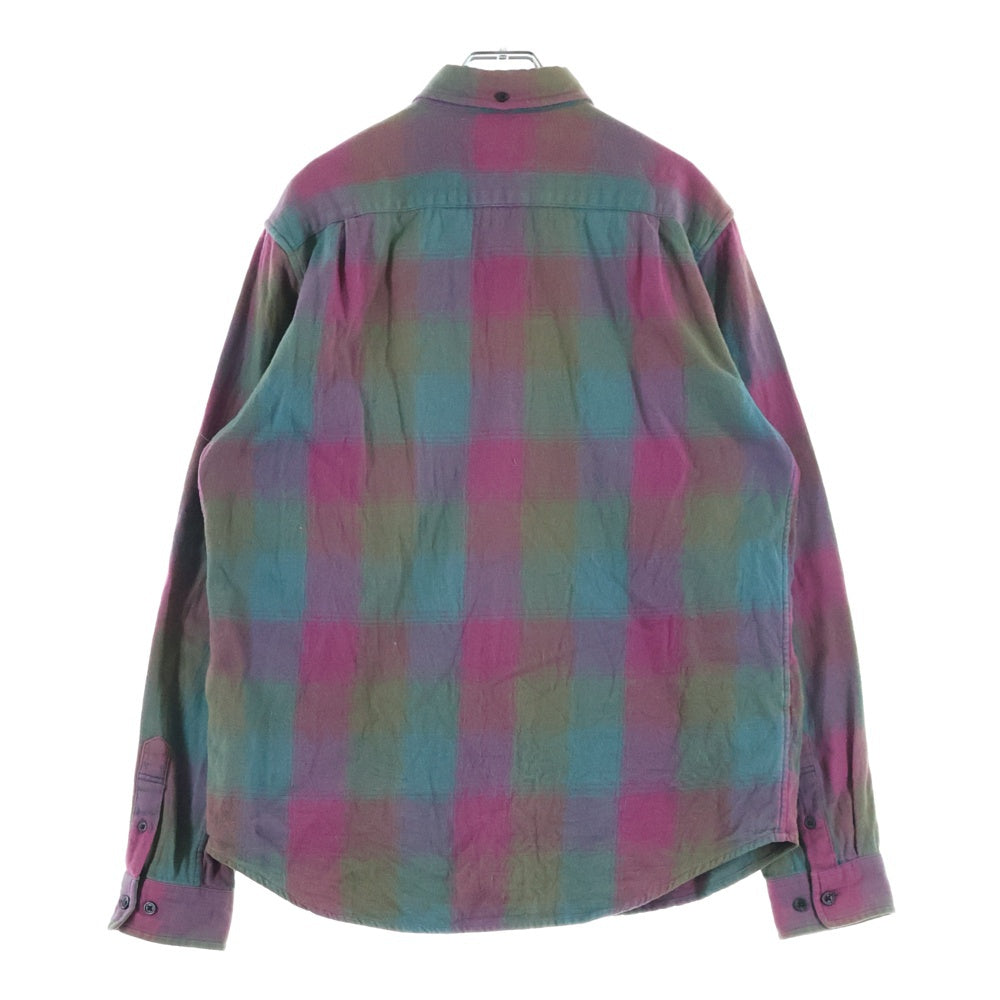 SUPREME(シュプリーム) 18AW Shadow Plaid Flannel Shirt シャドープレイド フランネル長袖シャツ マルチ