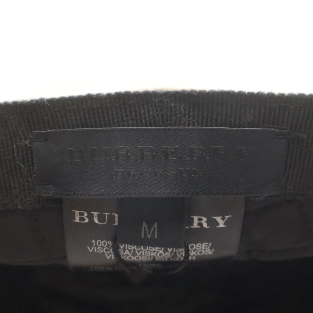 BURBERRY(バーバリー) ミンク キャスケット 帽子 ホワイト 3788280 レディース