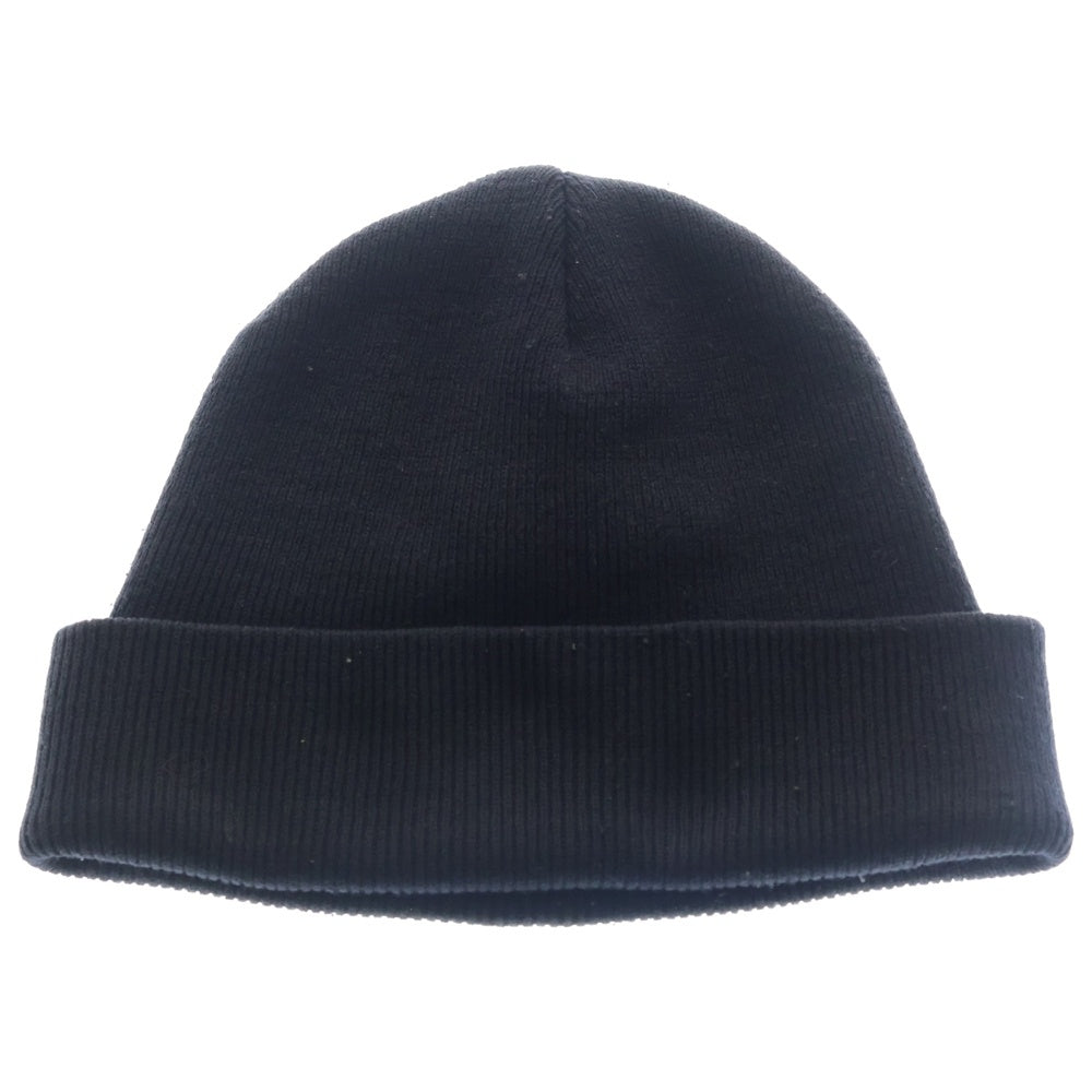 CHROME HEARTS(クロムハーツ) WOOL WATCH CAP CHプラス ホースシュー エンブロイダリー ウールビーニー ニットキャップ ニット帽 ブラック