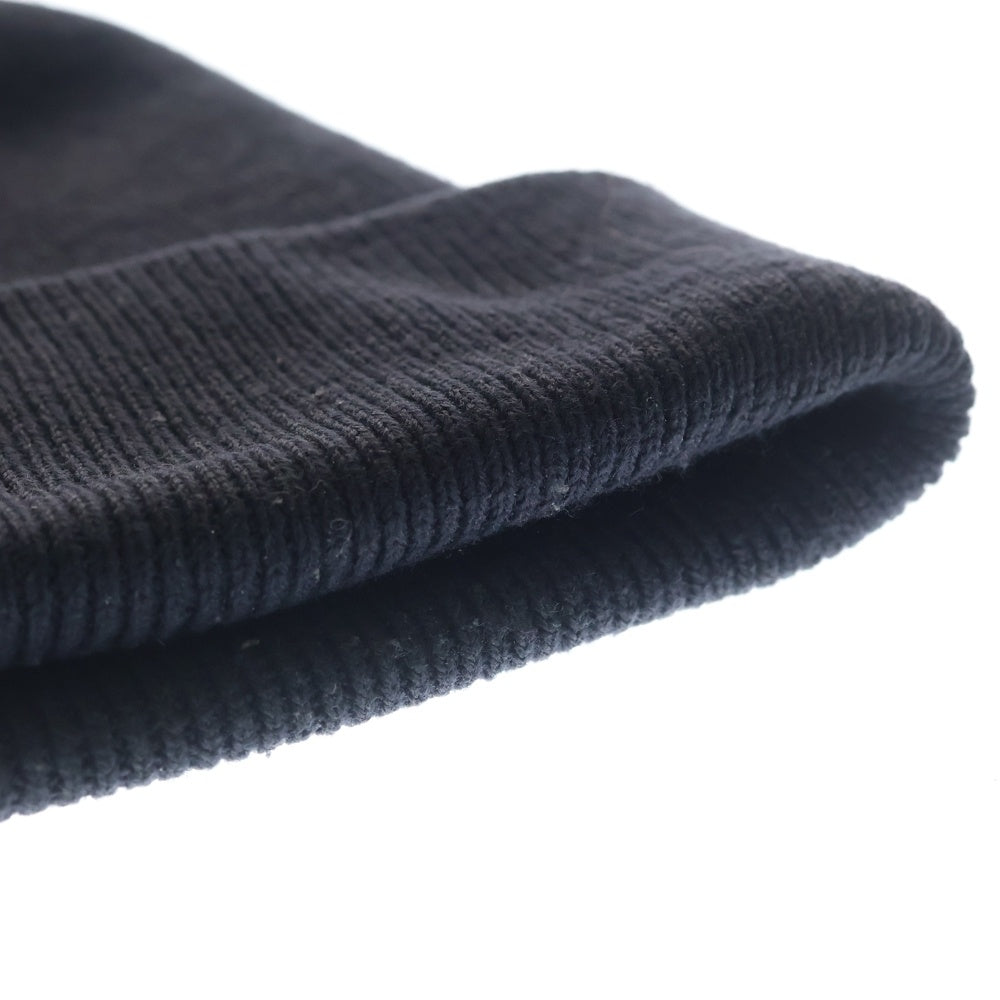 CHROME HEARTS(クロムハーツ) WOOL WATCH CAP CHプラス ホースシュー エンブロイダリー ウールビーニー ニットキャップ ニット帽 ブラック