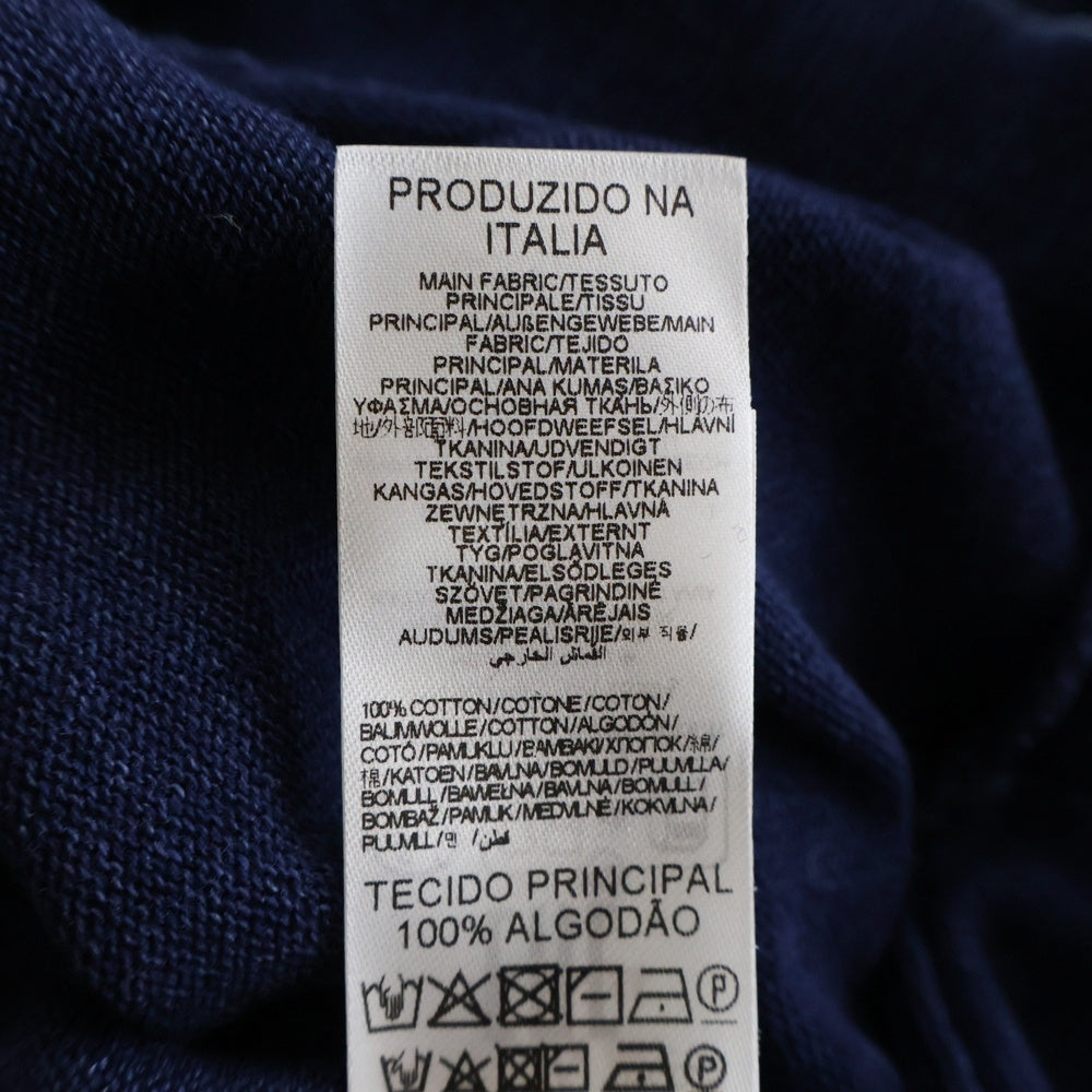 DIESEL(ディーゼル) K-FENICAR フロントロゴデザイン 6B ニット カーディガン インディゴ A19480