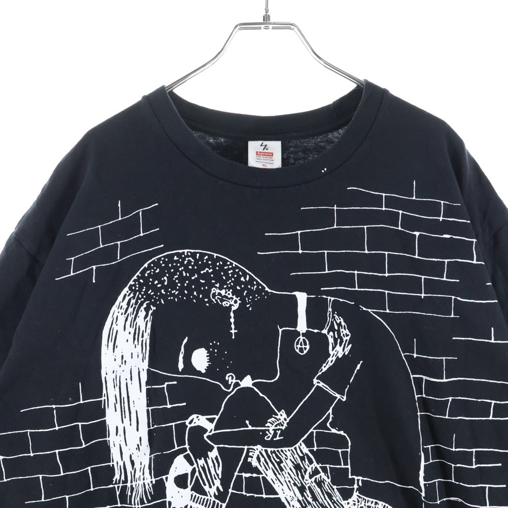 SUPREME(シュプリーム) 25AW ×Y's Yohji Yamamoto Thinker Tee ワイズ ヨウジヤマモト シンカー フロントプリント クルーネック 半袖Tシャツ カットソー ブラック