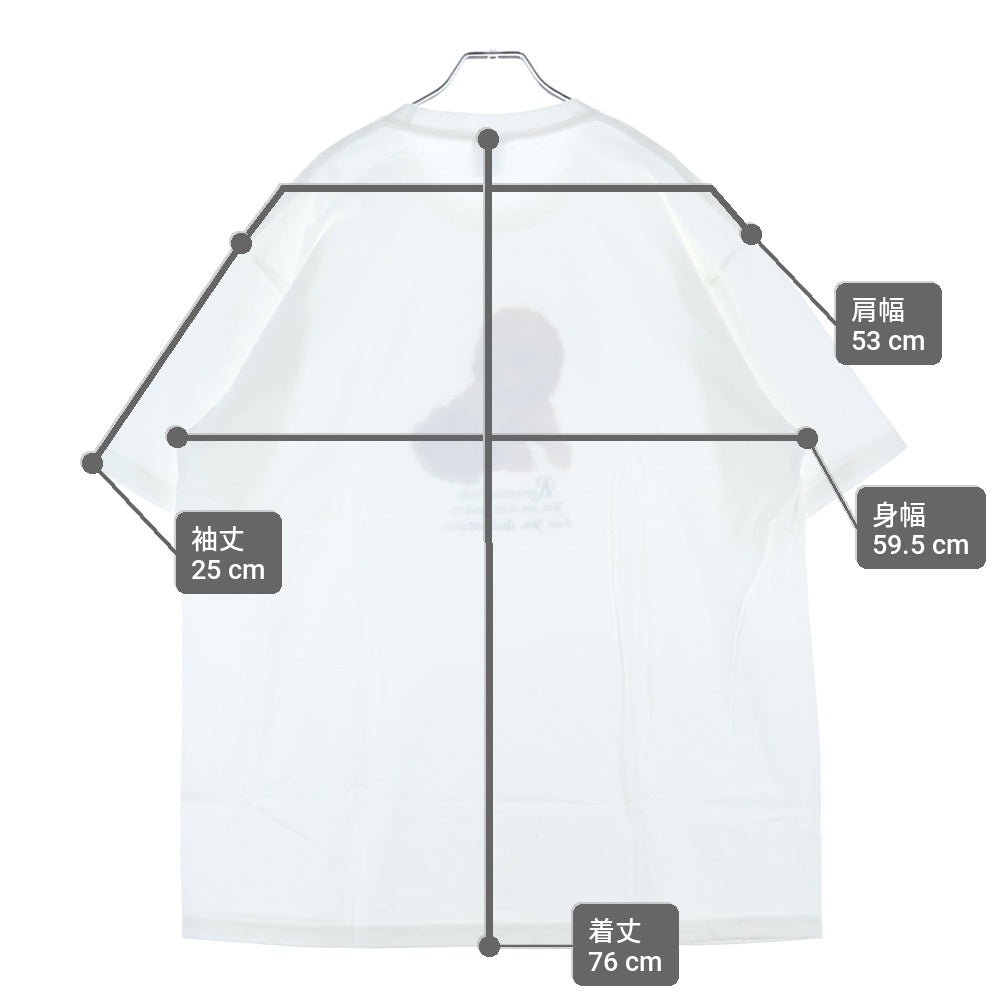 SUPREME(シュプリーム) 25AW Dust Tee ダスト 半袖Tシャツ カットソー ホワイト