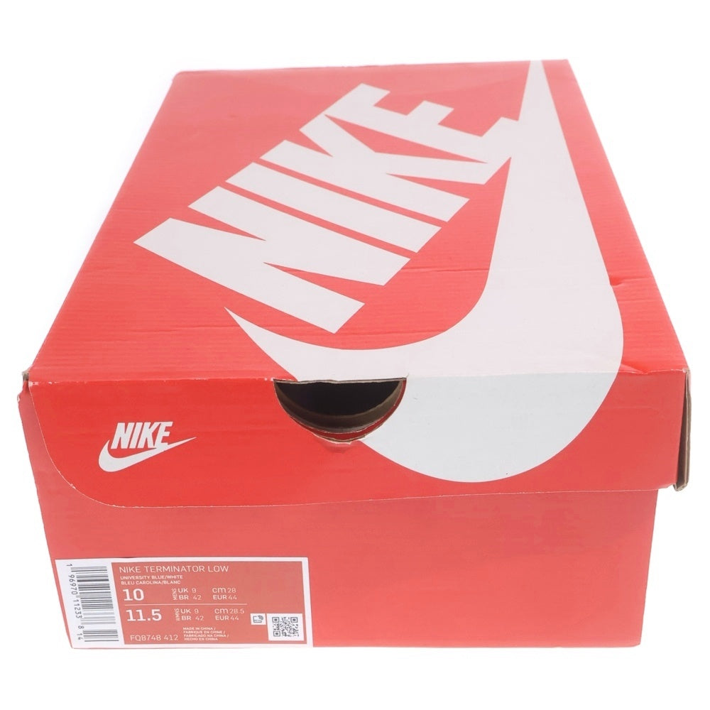 NIKE(ナイキ) TERMINATOR LOW UNIVERSITY ターミネーター ユニバーサル ローカットスニーカー ブルー US10/28cm FQ8748-412