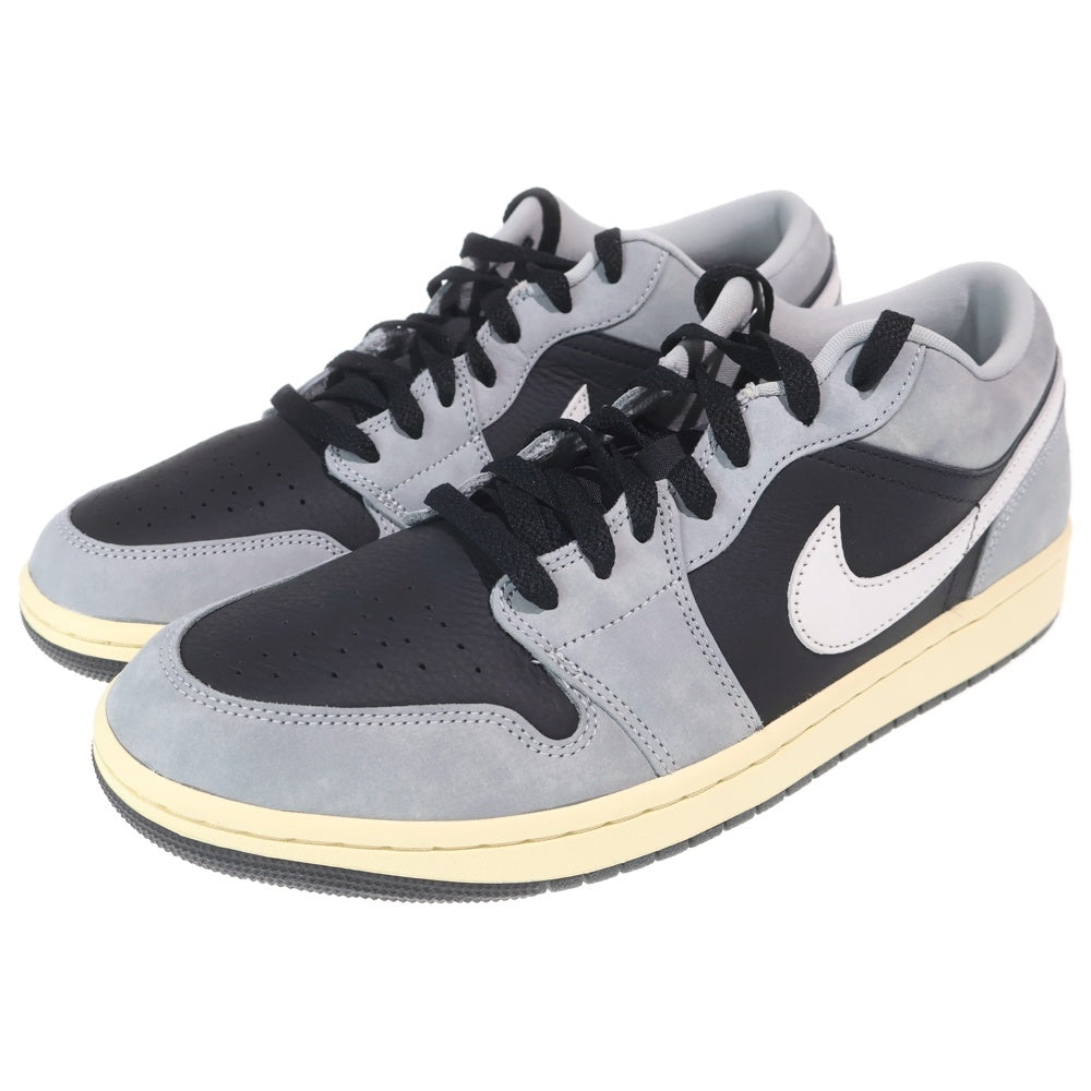 NIKE(ナイキ) AIR JORDAN 1 LOW SE LIGHT SMOKE GREY エアージョーダン ライトスモーク ローカットスニーカー グレー US10/28cm HQ2010-012