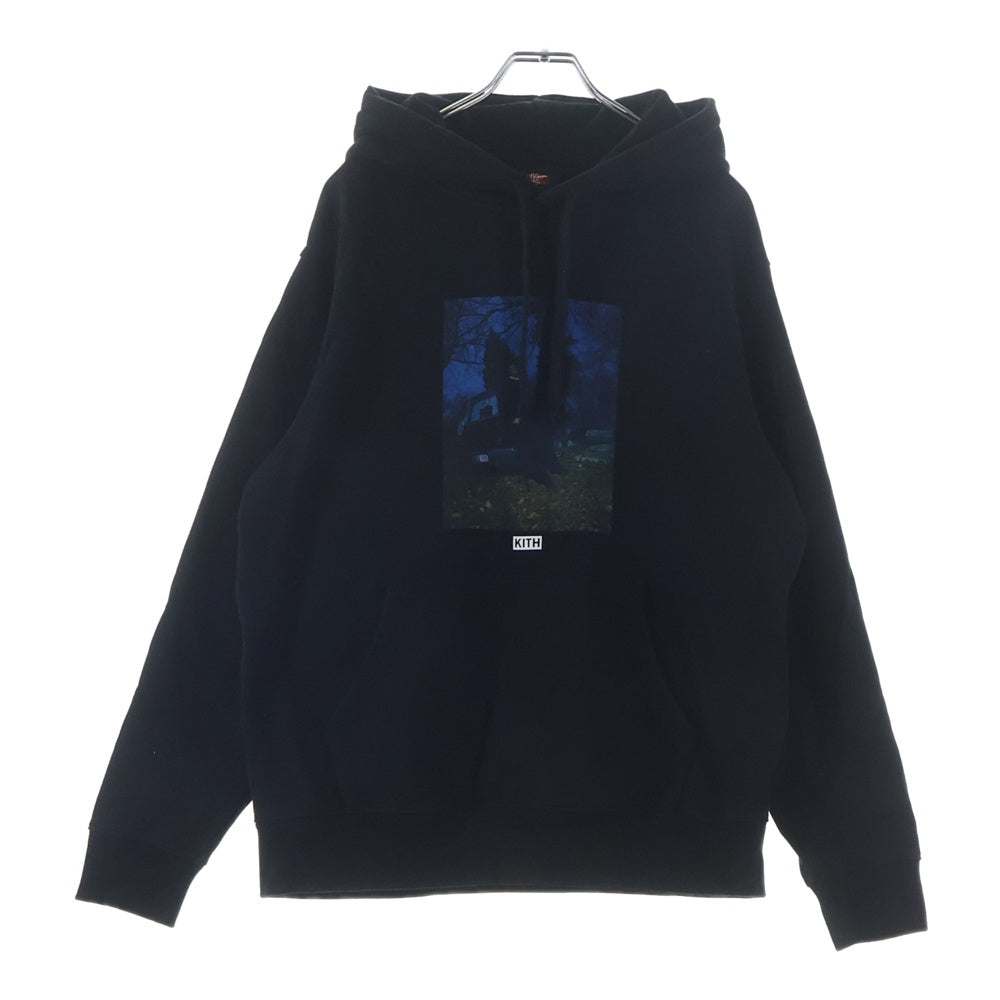 KITH(キス) Biggie Sky's The Limit Hoodie ビギースカイズザリミットフーディー スウェットパーカー ブラック KH2436 100