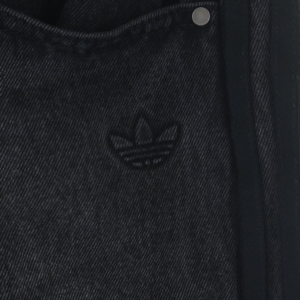adidas(アディダス) ADILENIUM Loose-fit Denim Pants アディレニウム ルーズフィット デニムパンツ ブラック JY6291