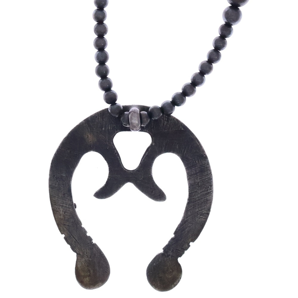 INDIAN JEWELRY(インディアンジュエリー) ナバホ族 ナジャ スカッシュブロッサム ナバホパールネックレス シルバー