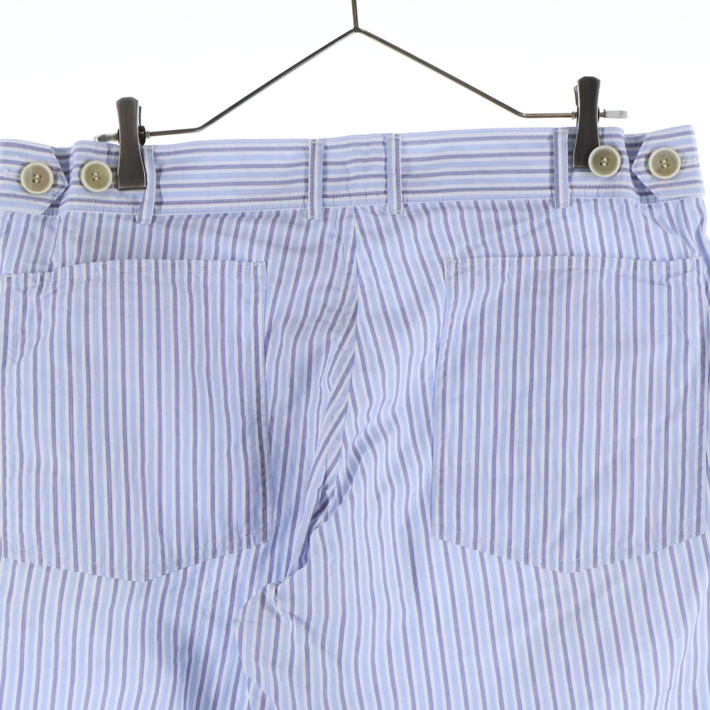 COMME des GARCONS SHIRT(コムデギャルソンシャツ) Striped Slacks ストライプスラックス ボトムス ブルー FG-P017