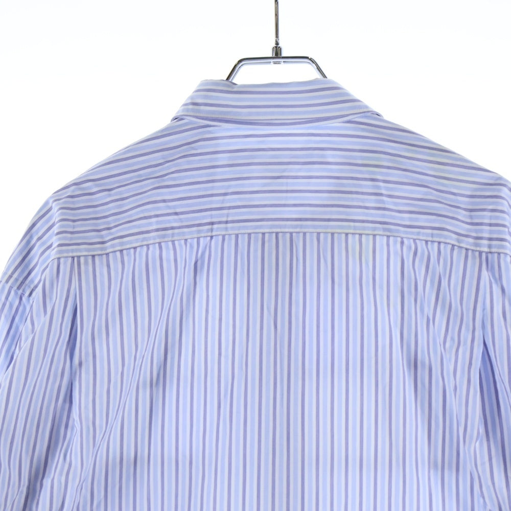 COMME des GARCONS SHIRT(コムデギャルソンシャツ) 21SS Big Silhouette Cotton Shirt ビッグシルエットコットンシャツ 長袖シャツ ブルー FG-B076