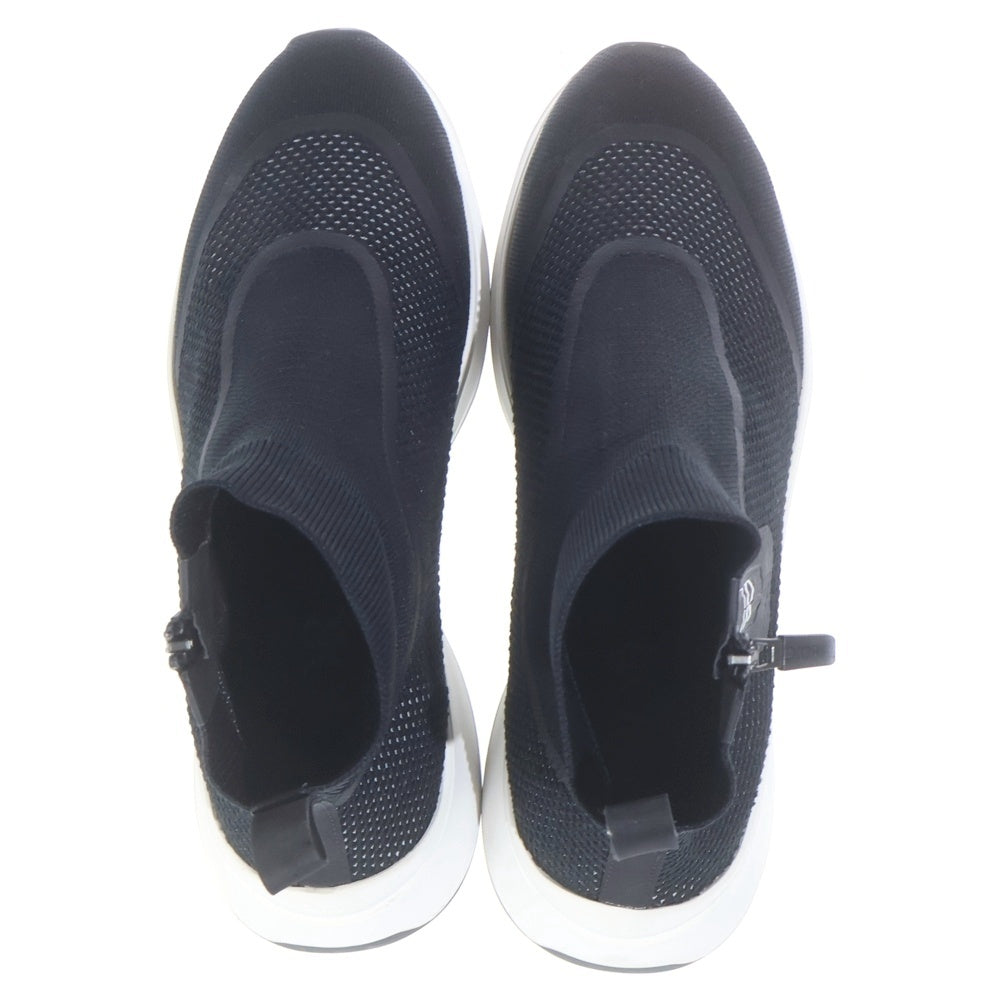 DIOR(ディオール) B25 サイドジップ ロゴデザイン メッシュ ハイカットスニーカー ブラック 3SH124YUG