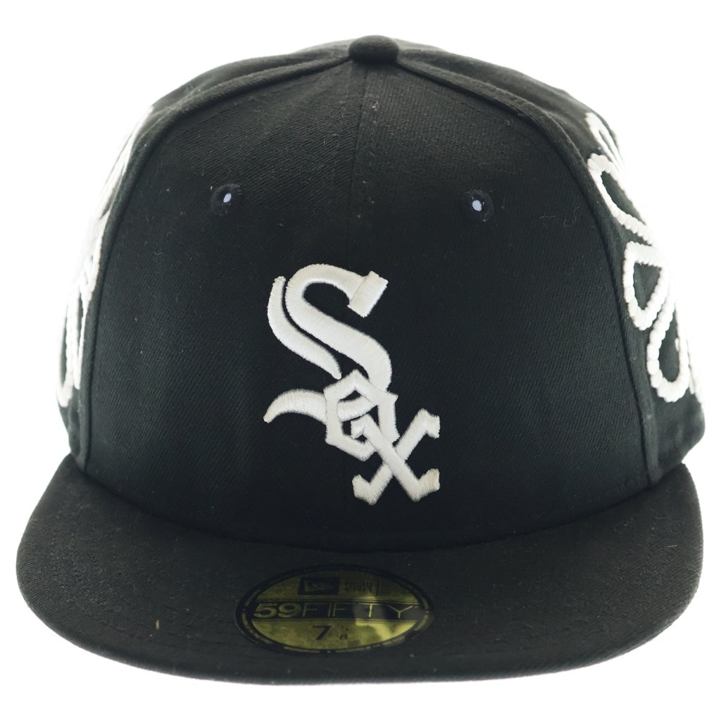 NEW ERA(ニューエラ) ×DIGITAL GROUPI3 CHICAGO WHITE SOX PEARLZ EMBROIDERY HAT デジタルグルーピスリー パールズ エンブロイダリー ベースボールキャップ 帽子 ブラック
