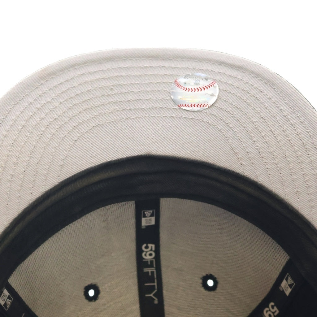 NEW ERA(ニューエラ) ×DIGITAL GROUPI3 CHICAGO WHITE SOX PEARLZ EMBROIDERY HAT デジタルグルーピスリー パールズ エンブロイダリー ベースボールキャップ 帽子 ブラック