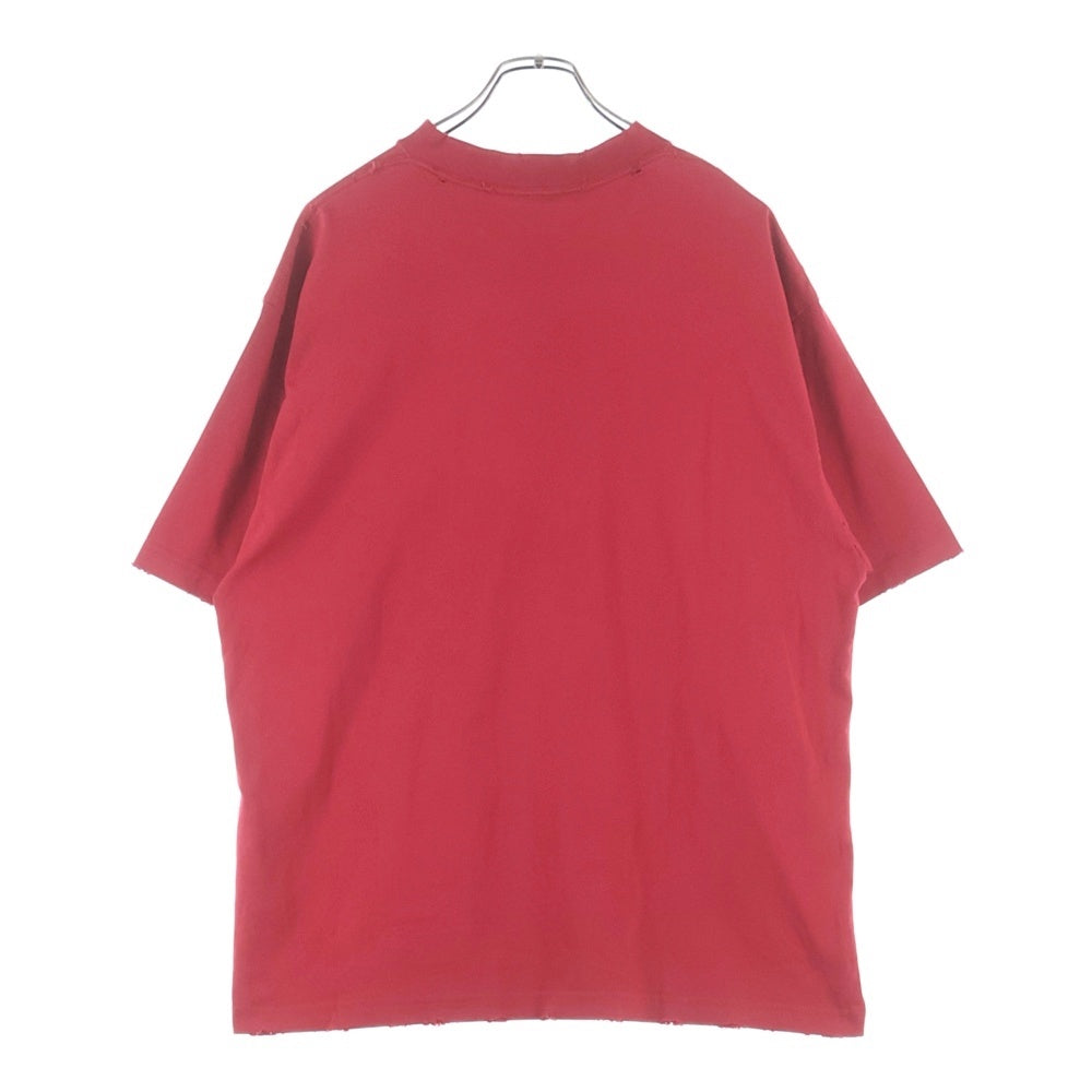 BALENCIAGA(バレンシアガ) 24SS Valentine CD T shirt 半袖Tシャツ レッド 764235