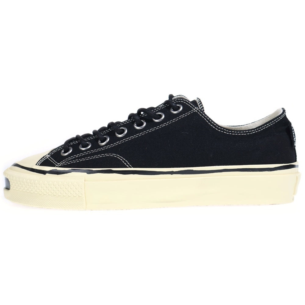 KAMIYA(カミヤ) JOEY VULCANIZE AGED SOLE SNEAKER ジョーイ バルカナイズエイジドソール ローカットスニーカースニーカー ブラック G16FW702