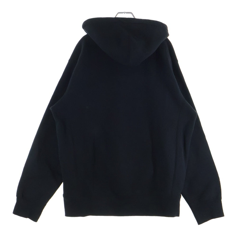 SUPREME(シュプリーム) 19SS Swarovski Box Logo Hooded Sweeatshirt スワロフスキー ボックスロゴ プルオーバースウェットパーカー フーディー ブラック