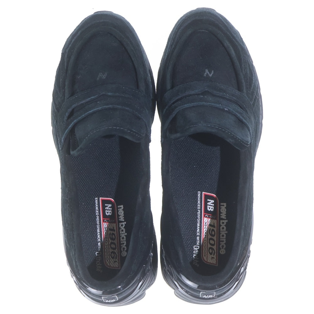 New Balance(ニューバランス) 1906L スウェード コインローファー ローカットスニーカー ブラック U1906LNT