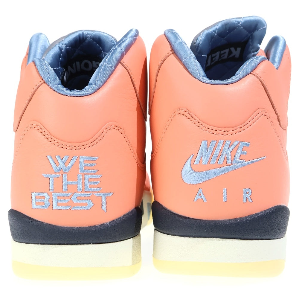 NIKE(ナイキ) ×DJKhaled AIR JORDAN 5 RETRO SP Crimson Bliss DV4982-641 DJキャレド エアジョーダン5 レトロ クリムゾンブリス ハイカットスニーカー ピンク US11.5/29.5cm