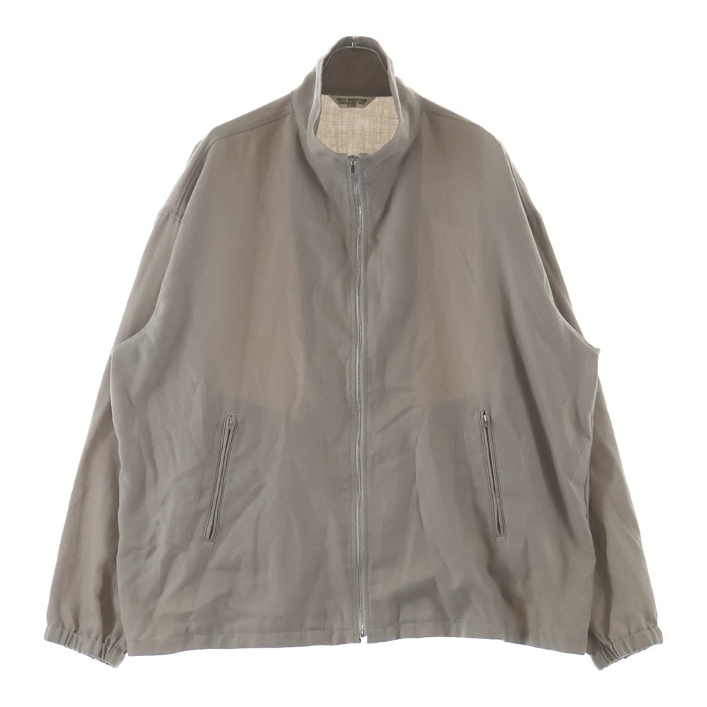 COOTIE PRODUCTIONS(クーティー プロダクションズ) 23AW T/W Gabardine Stand Collar Zip Up Jacket スタンドカラー ジップアップジャケット ブラウン CTE-23A202