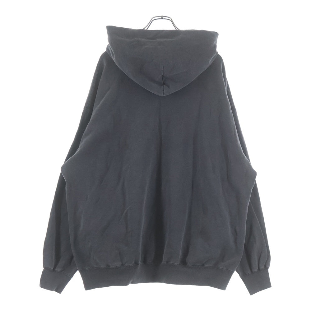 COOTIE PRODUCTIONS(クーティー プロダクションズ) 22AW Pigment Dyed Sweat Hoodie ピグメントダイ プルオーバーパーカー フーディー グレー CTE-22A307