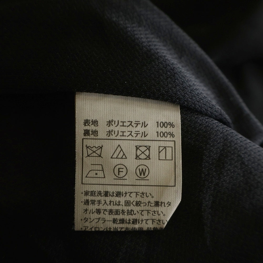 COOTIE PRODUCTIONS(クーティー プロダクションズ) 23AW Raza Track Pants ロゴ刺繍 ラサトラックパンツ ブラック CTE-23A105