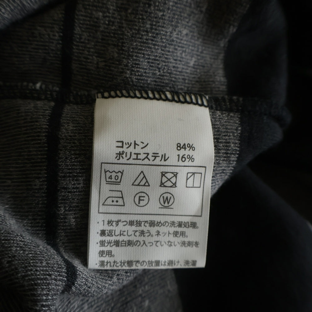 COOTIE PRODUCTIONS(クーティー プロダクションズ) 25SS Velour Border S/S Polo ベロア ボーダー 半袖Tシャツ カットソー グレー CTE-25S329