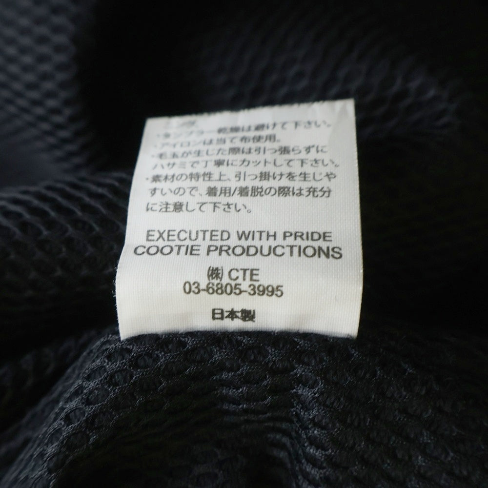 COOTIE PRODUCTIONS(クーティー プロダクションズ) 22AW Wool Boa Track Jacket ウールボア トラックジャケット ブラック CTE-22A219