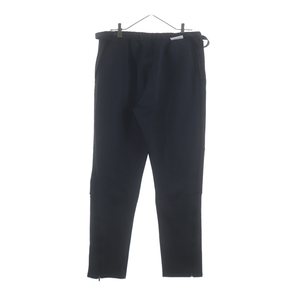 WTAPS(ダブルタップス) 23SS BEND TROUSERS RAPO ベルト付き イージーパンツ スウェットパンツ ブラック 231ATDT-CSM06