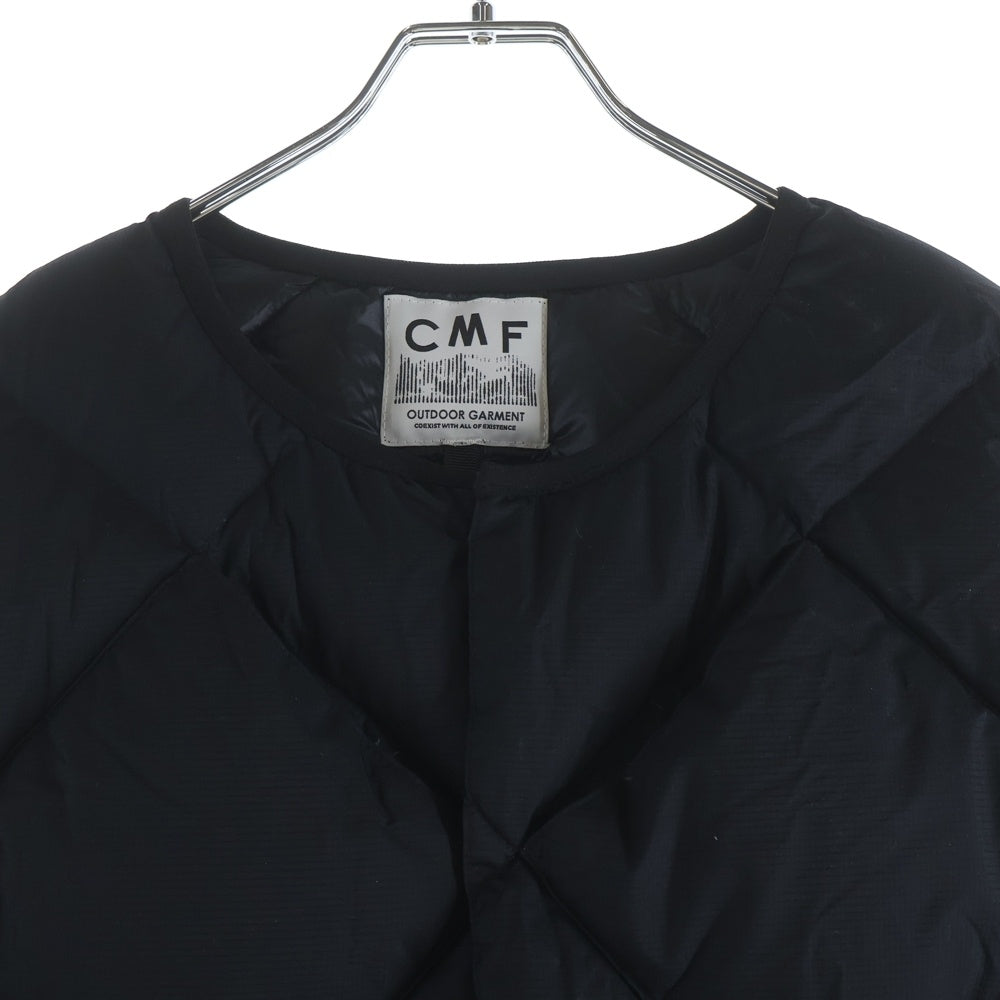CMF OUTDOOR GARMENT(シーエムエフ アウトドア ガーメント) DOWN VEST ドローコード ダウンベスト ブラック CMF2402-V01C