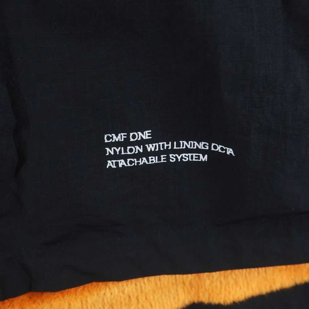 CMF OUTDOOR GARMENT(シーエムエフ アウトドア ガーメント) C-1 リバーシブル ナイロンジャケット ブルゾン ブラック/オレンジ CMF2402-J15C