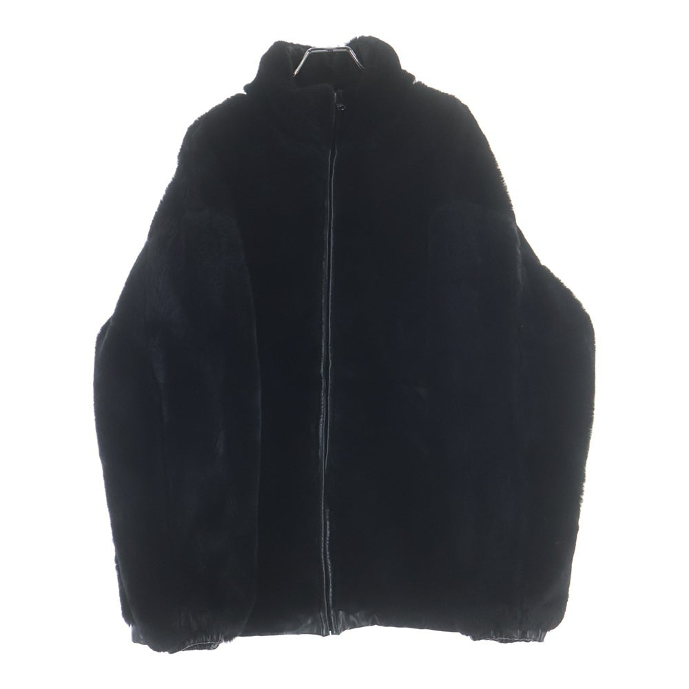 COOTIE PRODUCTIONS(クーティー プロダクションズ) 21AW Mouton Track Jacket マウンテン ファージャケット ブラック CTE-21A217