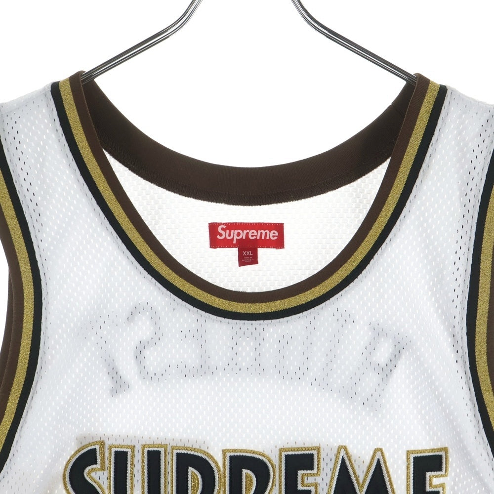 SUPREME(シュプリーム) 25SS All Star Basketball Jersey オールスター バスケットボールジャージー タンクトップ ホワイト