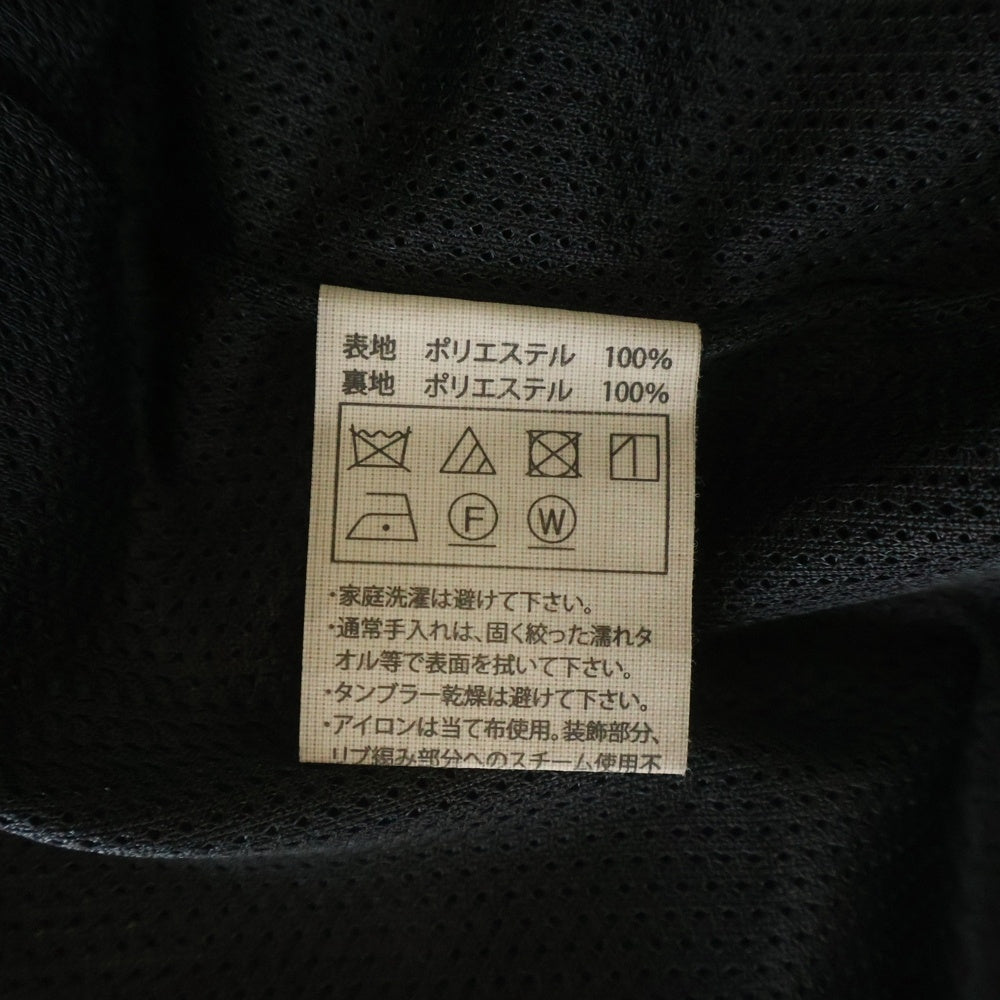 COOTIE PRODUCTIONS(クーティー プロダクションズ) 23SS Polyester OX Raza Track Jacket ロゴ刺繍 ラサ トラックジャケット ブラック CTE-23S207