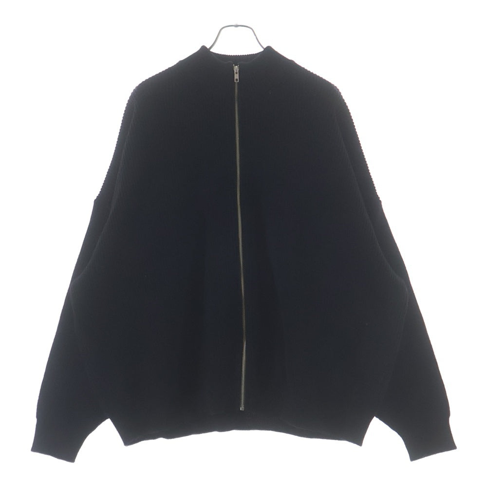COOTIE PRODUCTIONS(クーティー プロダクションズ) 22AW Rib Stitch Drivers Sweater リブステッチ ドライバーズニット ブラック CTE-22A319