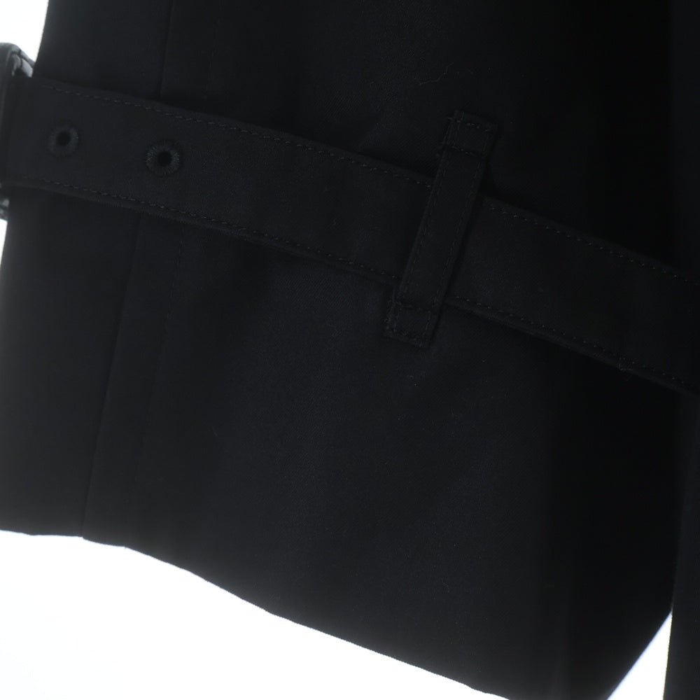 COOTIE PRODUCTIONS(クーティー プロダクションズ) 25SS Error Fit Trench Coat エラーフィット トレンチコート ロングコート ブラック CTE-25S204