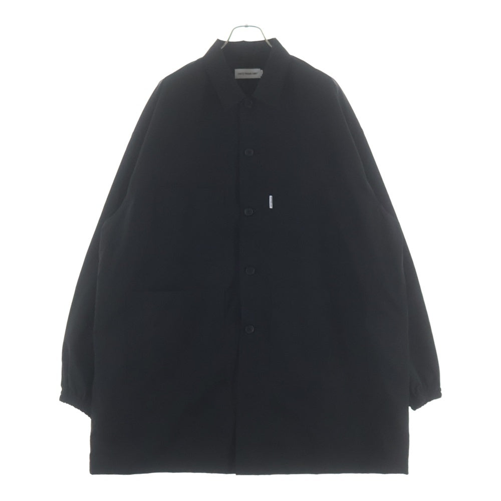 COOTIE PRODUCTIONS(クーティー プロダクションズ) 24AW T/C Weather Error Fit Engineer Coat マルチポケット エンジニアコート ロングコート ブラック CTE-24A231