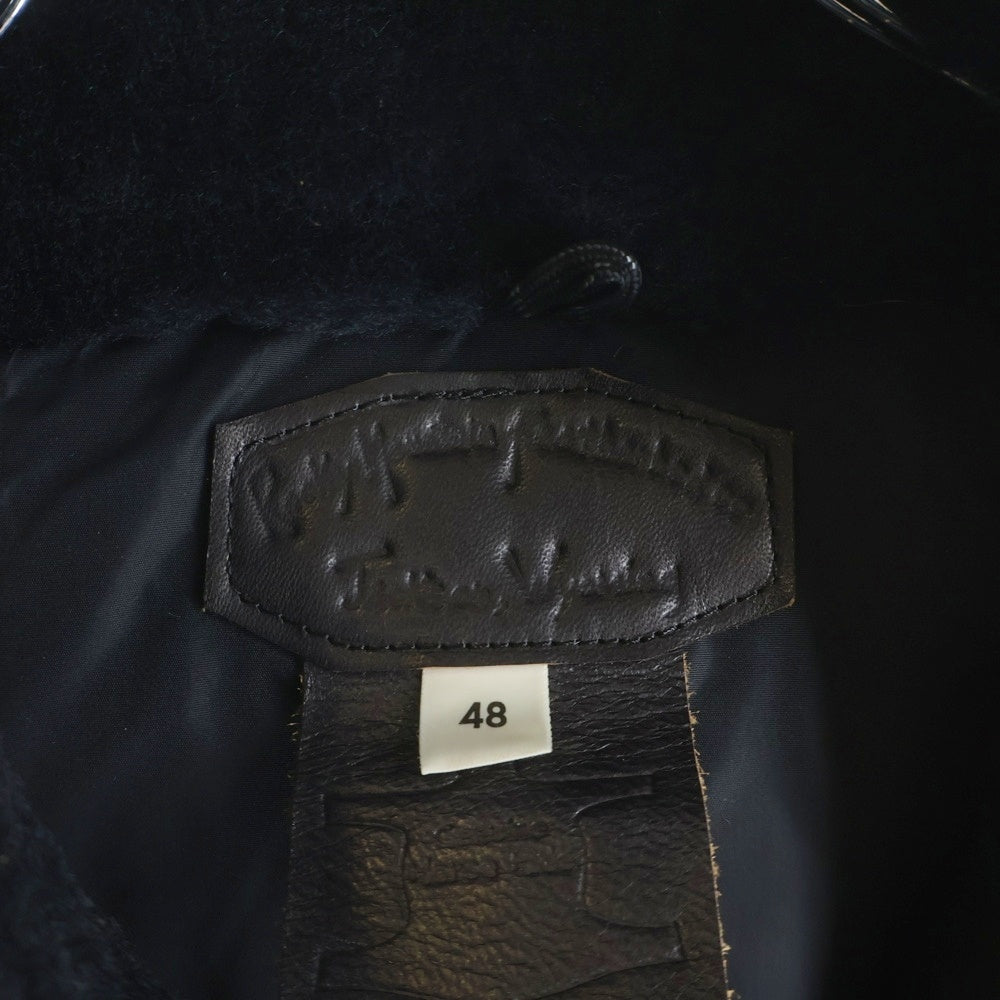 ROCKY MOUNTAIN(ロッキーマウンテン) CHRISTY JACKET for MOONLOID クリスティ レザーダウンジャケット ブラック 290-242-24