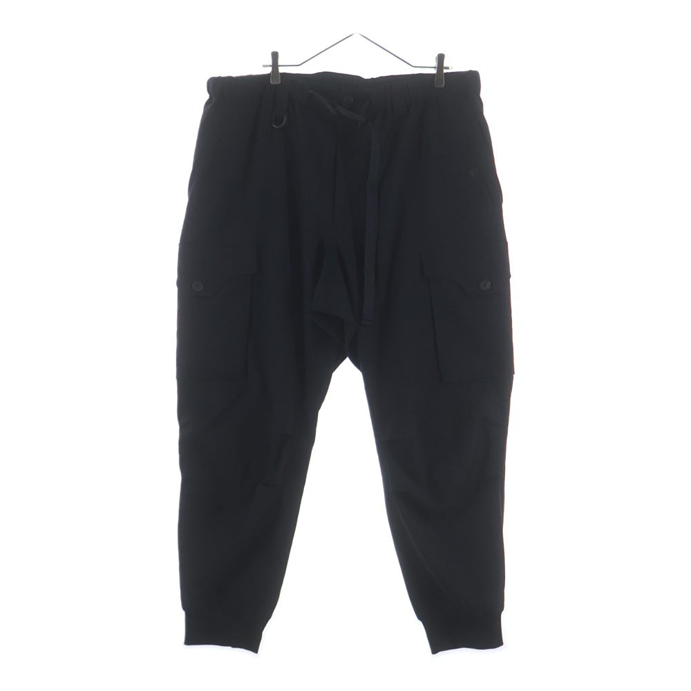 Y-3(ワイスリー) ベルト付き カーゴパンツ イージーパンツ ブラック IN8751