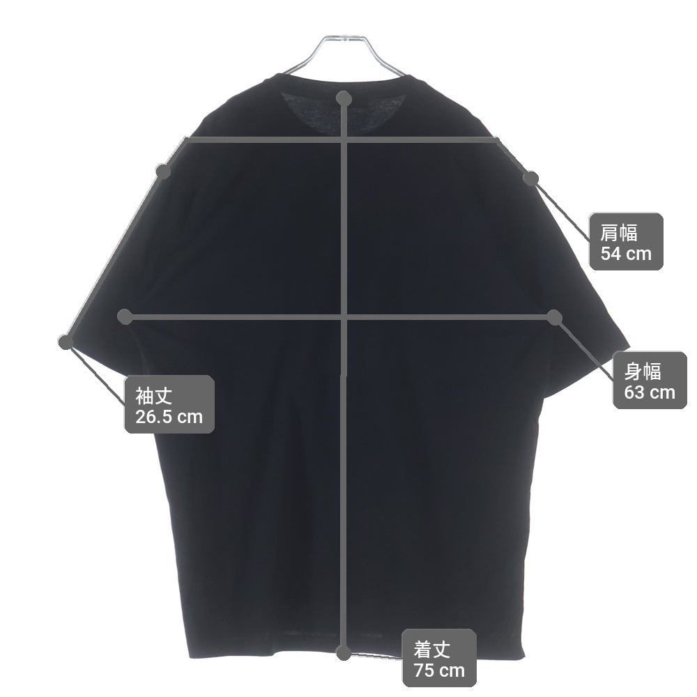 PRADA(プラダ) ポケットロゴ 半袖Tシャツ カットソー ブラック UJN658