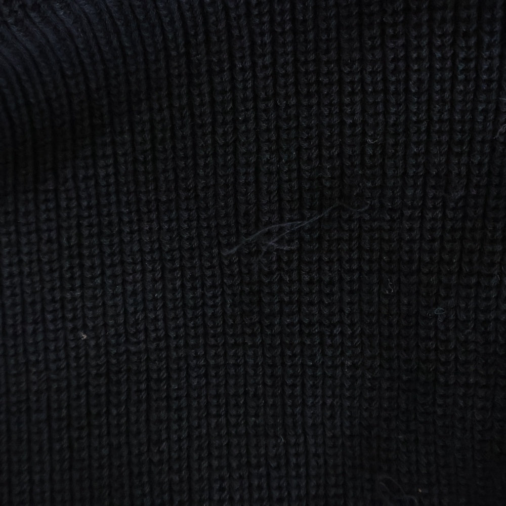 COOTIE PRODUCTIONS(クーティー プロダクションズ) 25AW Rib Stitch Tilden Knit Vest Vネックチルデン ニットベスト ブラック CTE-25A325