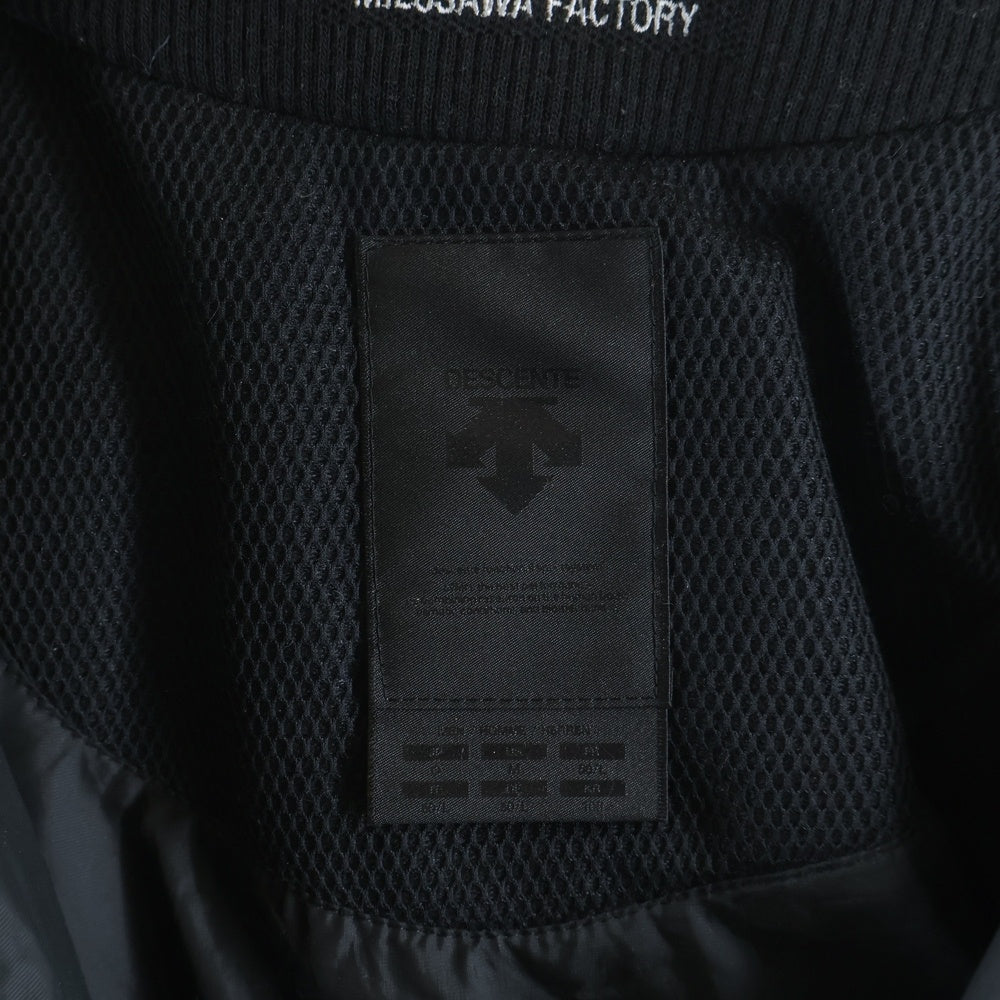 DESCENTE(デサント) ALLTERRAIN オルテライン 水沢ダウンジャケット ブラック DAMMGK32U
