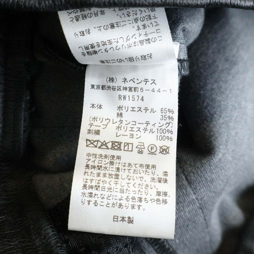 Needles(ニードルス) 25AW Track Jacket LHP別注 フェイクレザー トラックジャケット ブラック RW1574