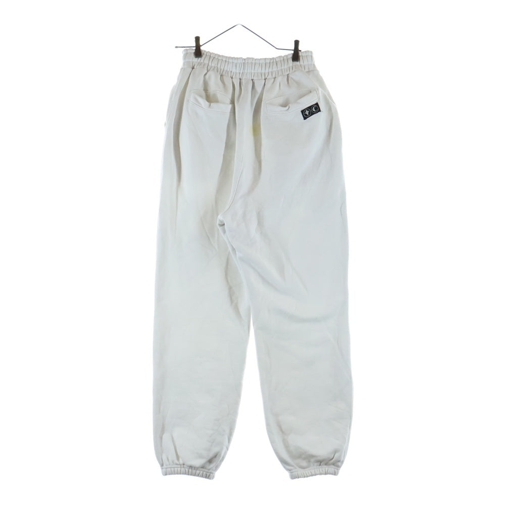 THUG CLUB(サグクラブ) OGGER PANTS TCロゴ エンブレム付き スウェットパンツ TCNMPT0103 ホワイト