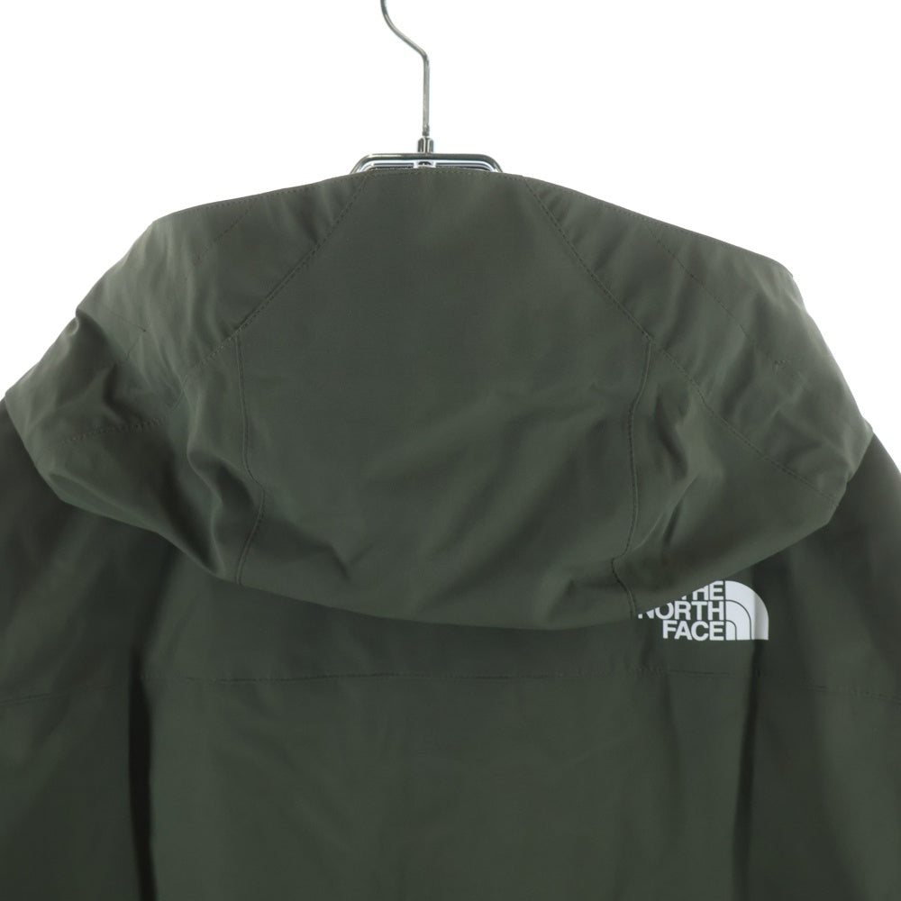 THE NORTH FACE(ザノースフェイス) ロゴプリント ナイロンジャケット マウンテンパーカー カーキ NP62301Z