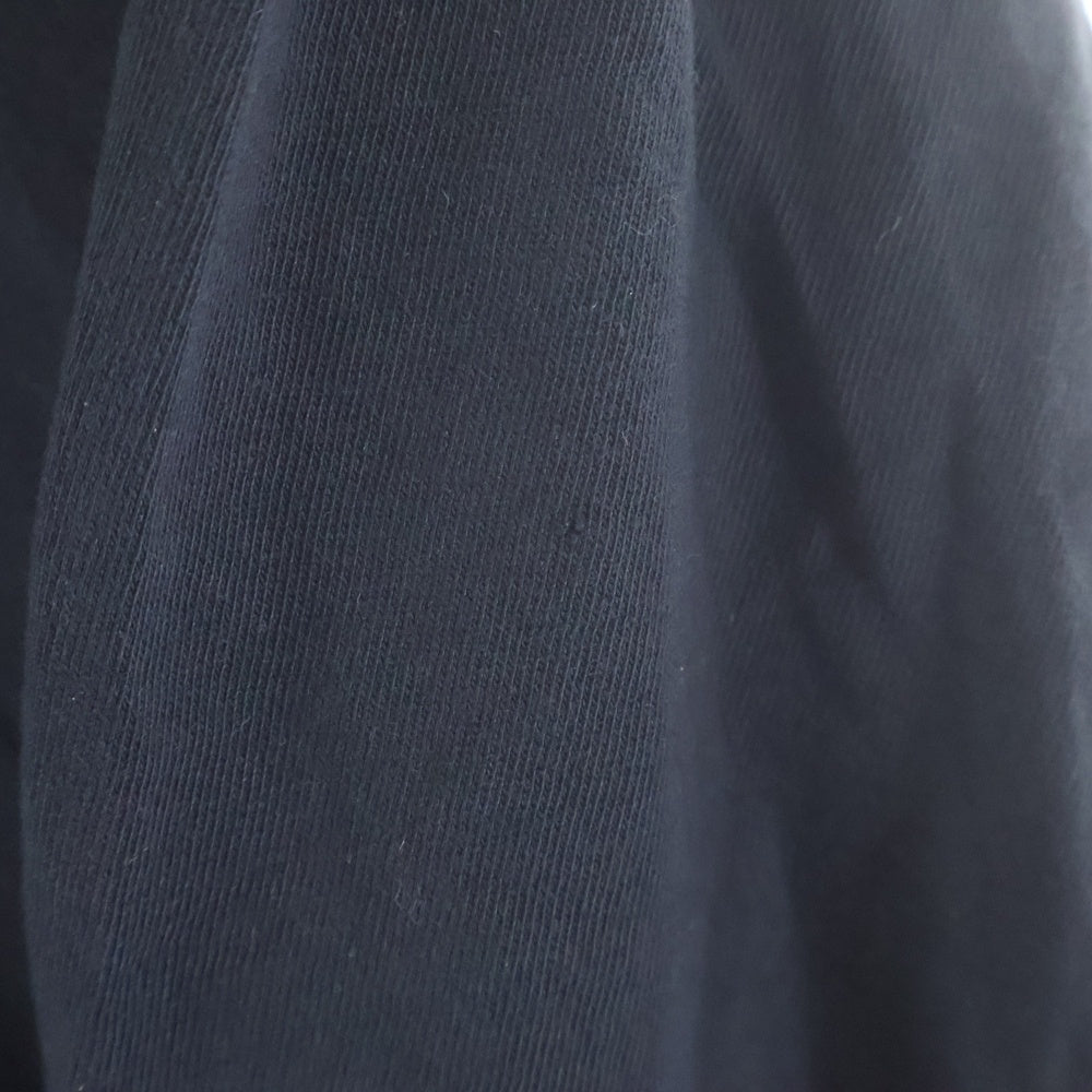 Rick Owens DRKSHDW(リックオウエンス ダークシャドウ) 20SS LEVEL ロゴデザイン クルーネック カットソー 半袖Tシャツ ブラック DU20S5250