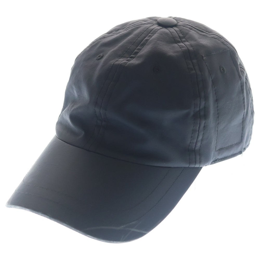 Rick Owens(リックオウエンス) 21SS ×CHAMPION チャンピオン 6パネル ロゴデザイン ベースボールキャップ 帽子 ブラック CM21S0021-B05363